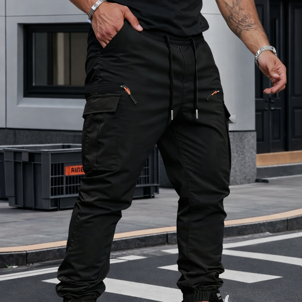 Beeckhoven | Pantalón Jogger Cargo Elástico para Hombre