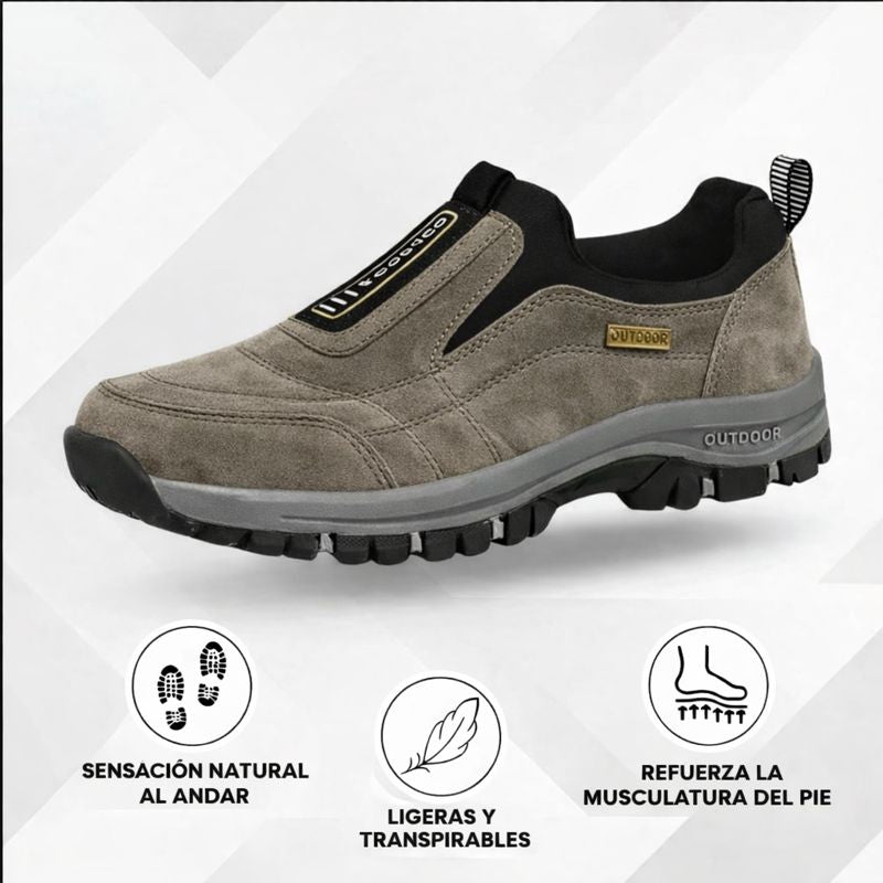 Pietro | Zapatillas slip-on casuales antideslizantes y ortopédicas