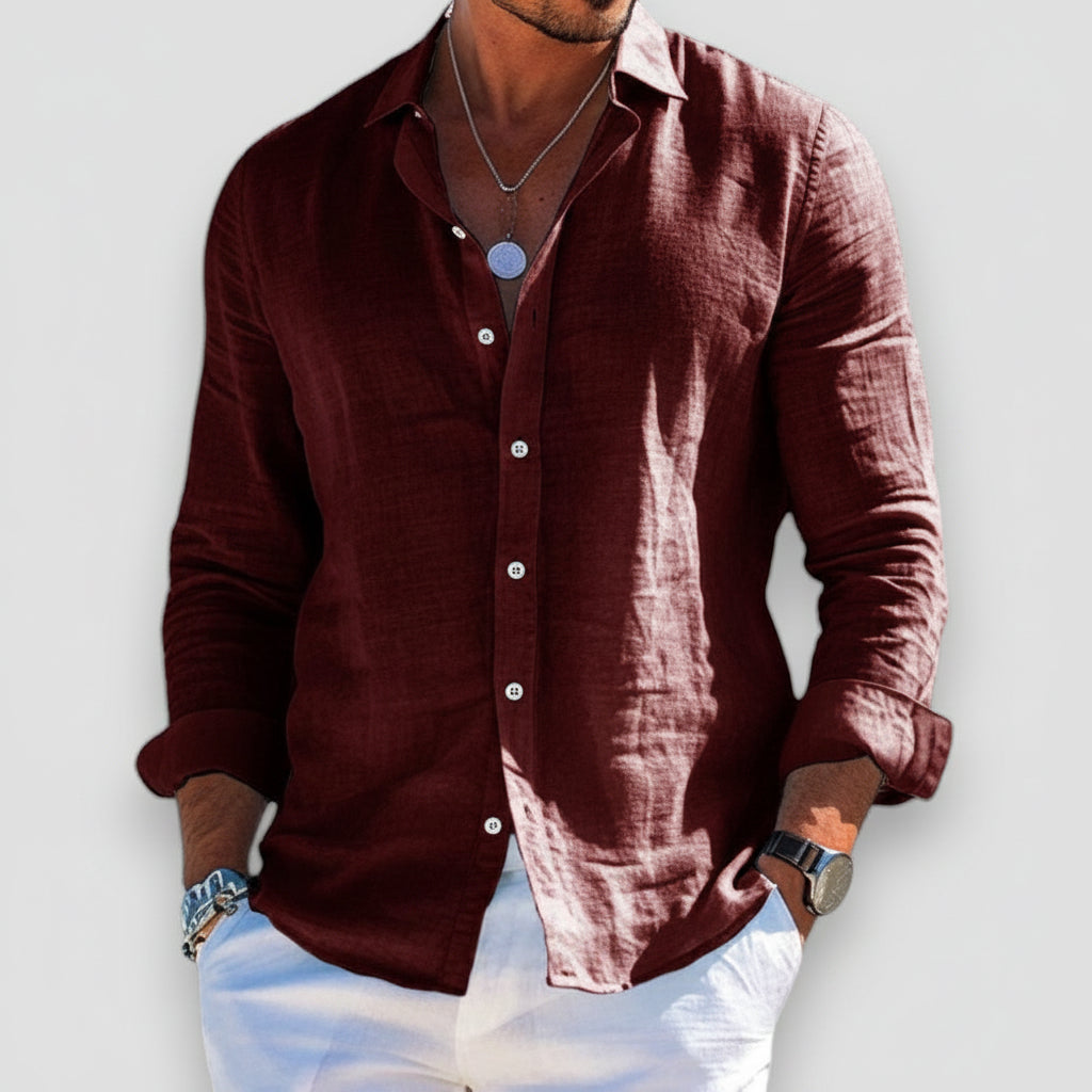Mateo | Camisa veraniega de corte holgado
