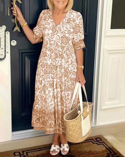 Marta | Vestido fluido ligero de efecto favorecedor