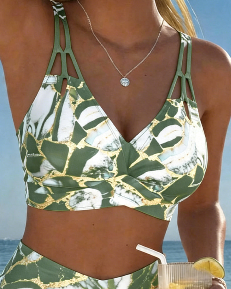 Bikini Bretelle Découpe Créateur