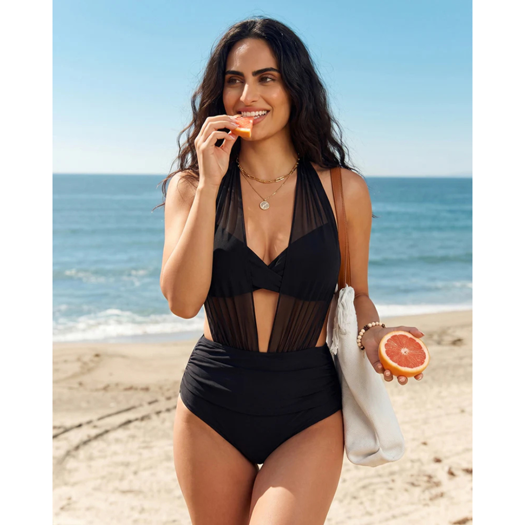 Sabine · Bikini 2 en 1 de Talle Alto con Control de Abdomen