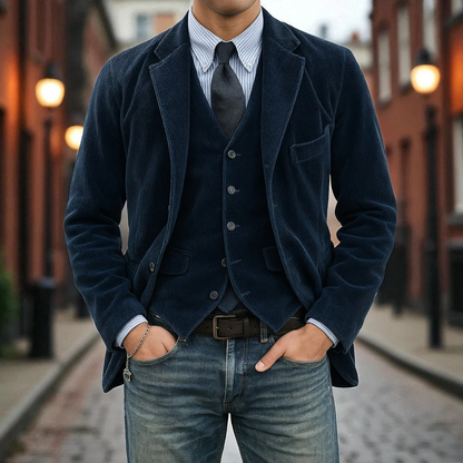 Tommy | Conjunto 2 piezas: Blazer + Chaleco