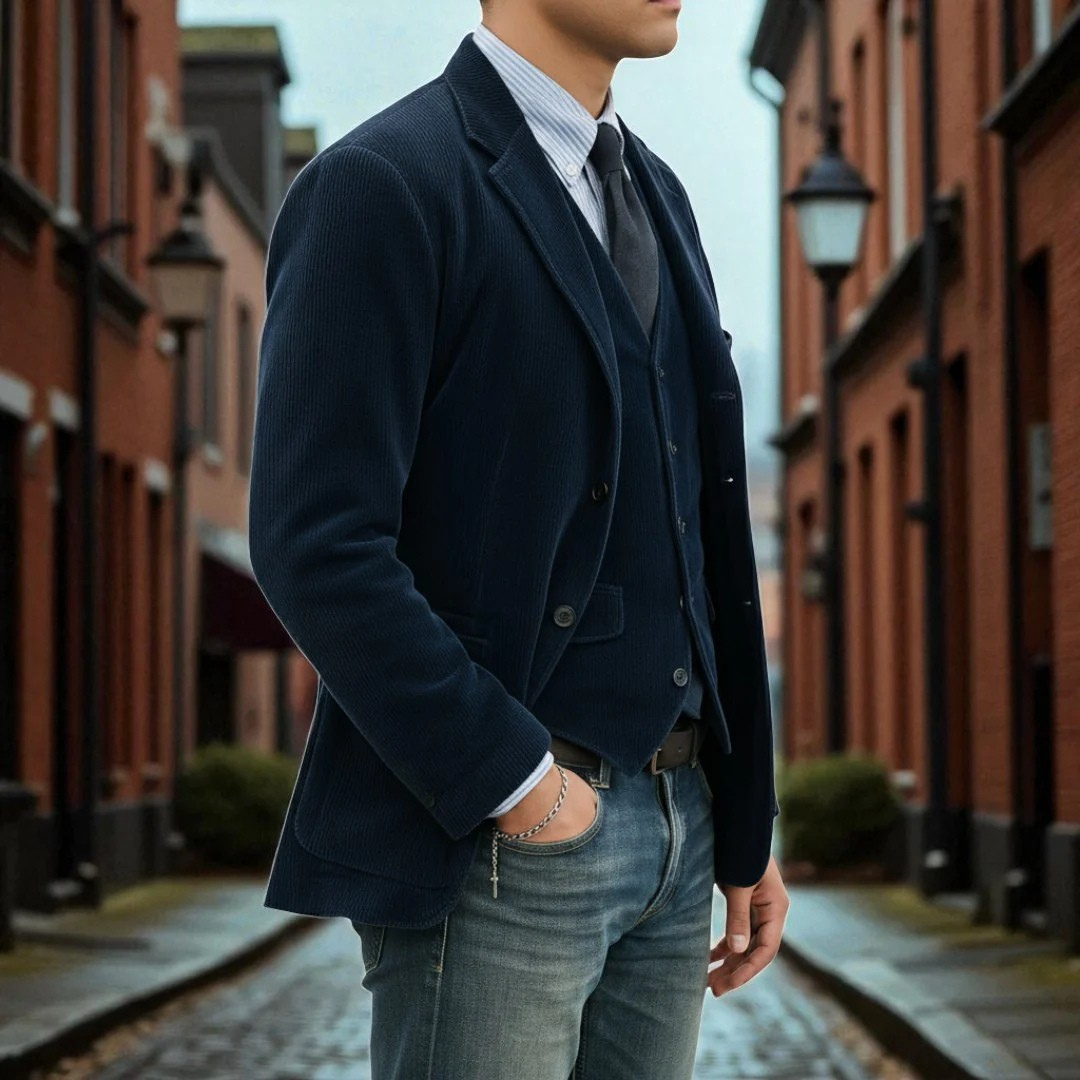 Tommy | Conjunto 2 piezas: Blazer + Chaleco