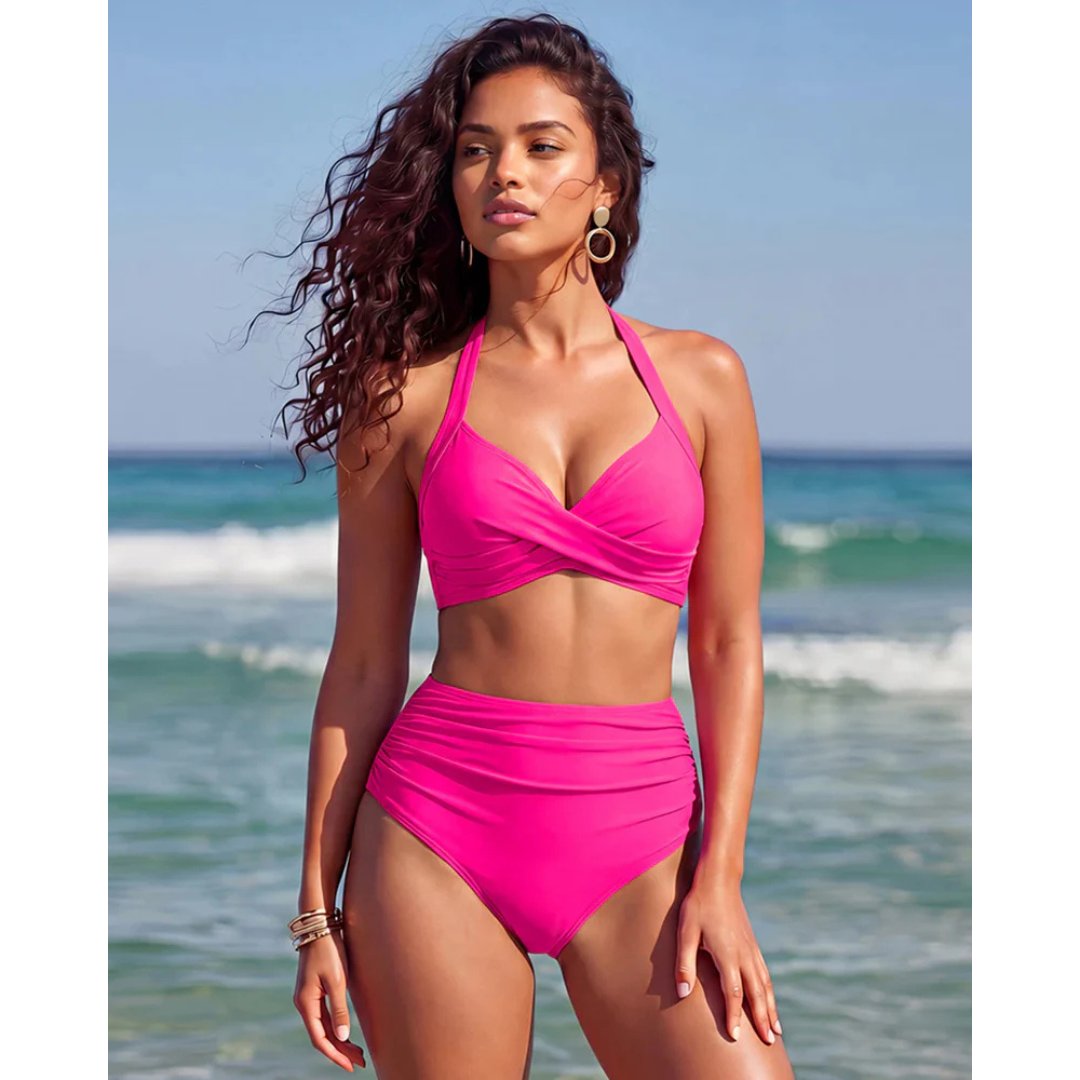 Sabine · Bikini 2 en 1 de Talle Alto con Control de Abdomen