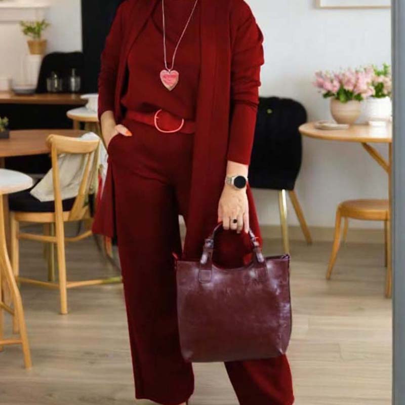 Valeria | Conjunto de 3 Piezas Elegante y Fluido