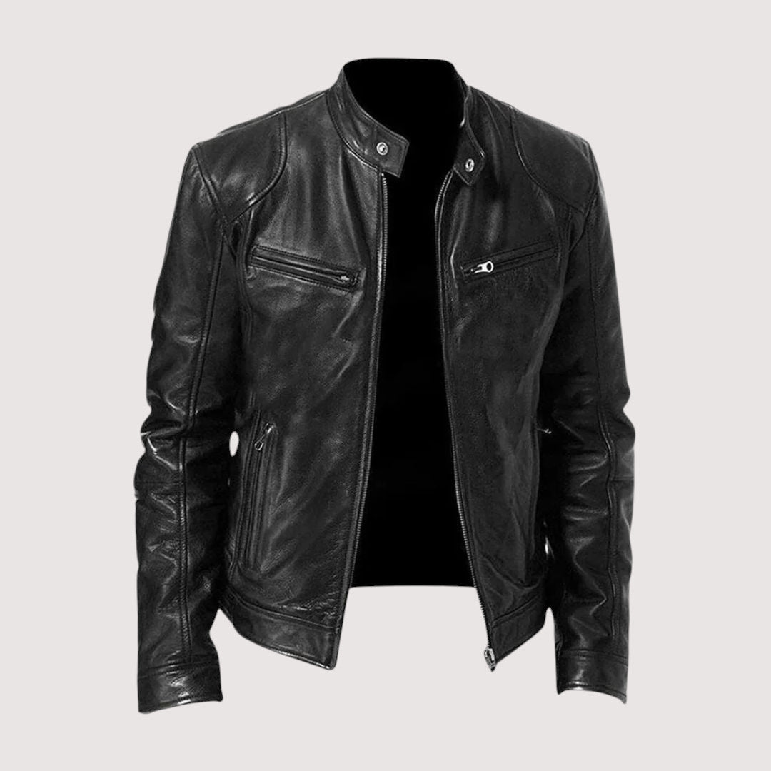 Massimo │ Chaqueta de cuero premium para hombre