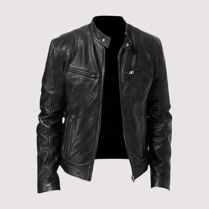 Massimo │ Chaqueta de cuero premium para hombre