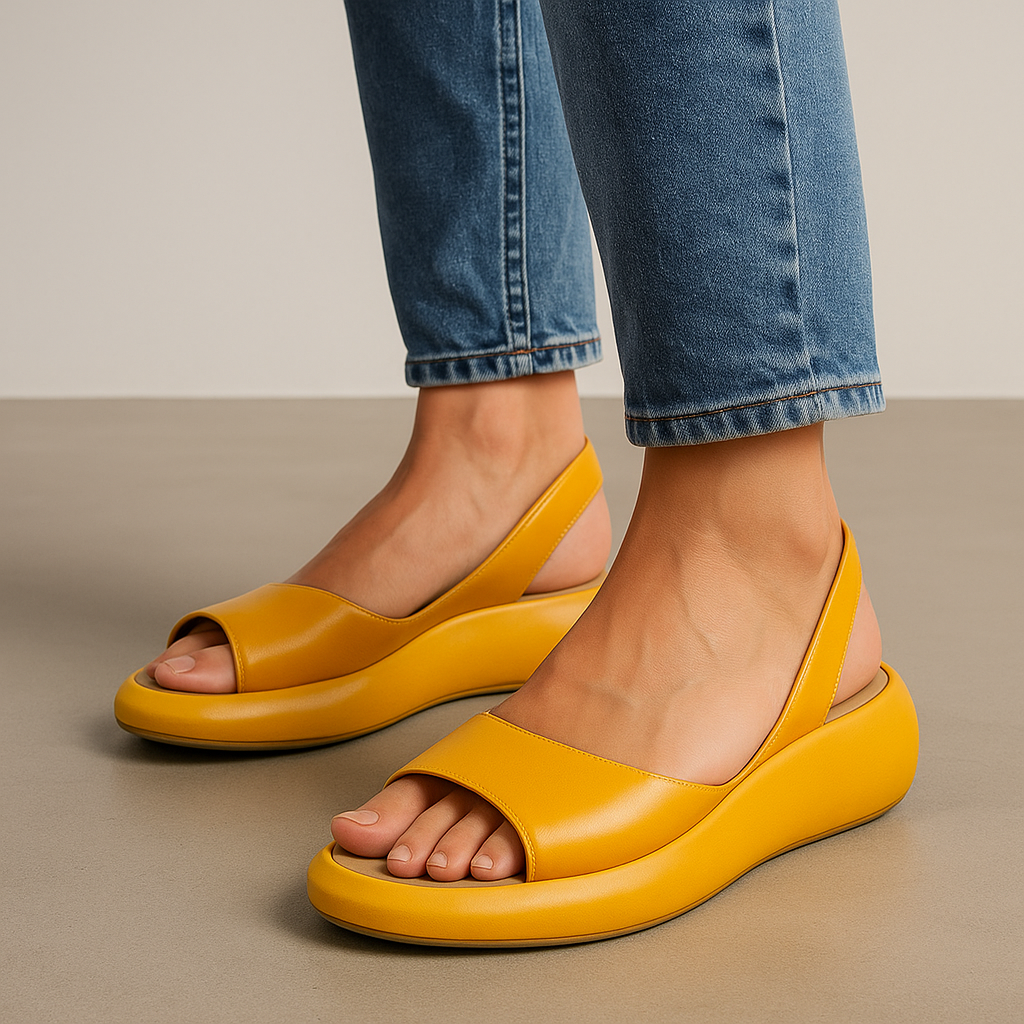 Isabelle · Sandalias Planas Abiertas Antideslizantes