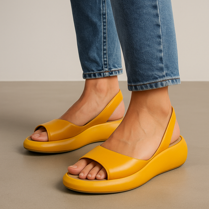 Isabelle · Sandalias Planas Abiertas Antideslizantes