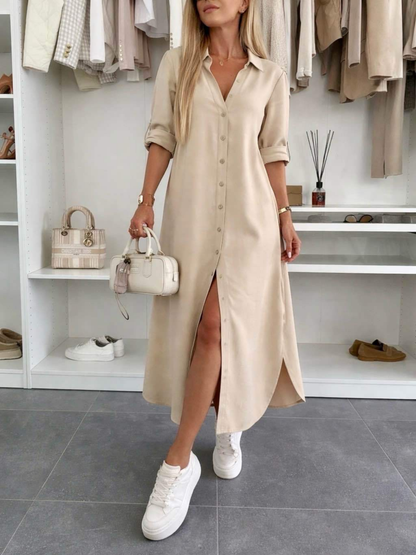 Noa | Vestido camisero oversize elegante