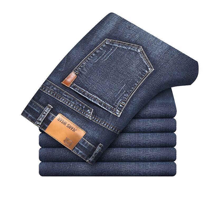 Jeans fuselados elásticos 4 direcciones para hombre