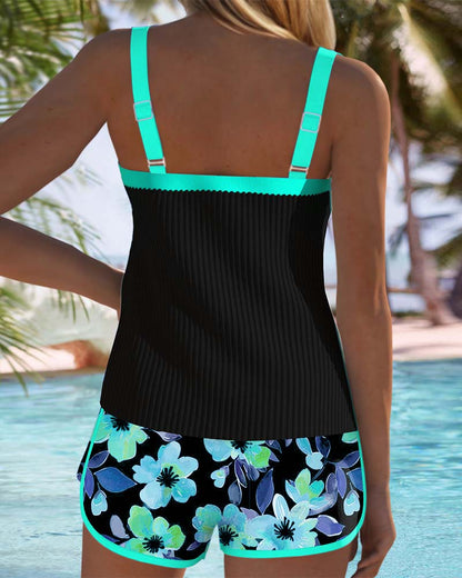 Paloma - Conjunto tankini elegante en dos piezas