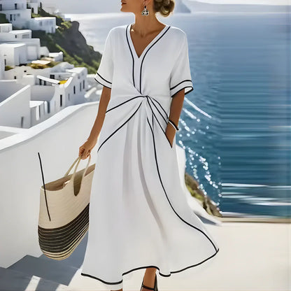Dalia Atelier™ Vestido elegante primaveral