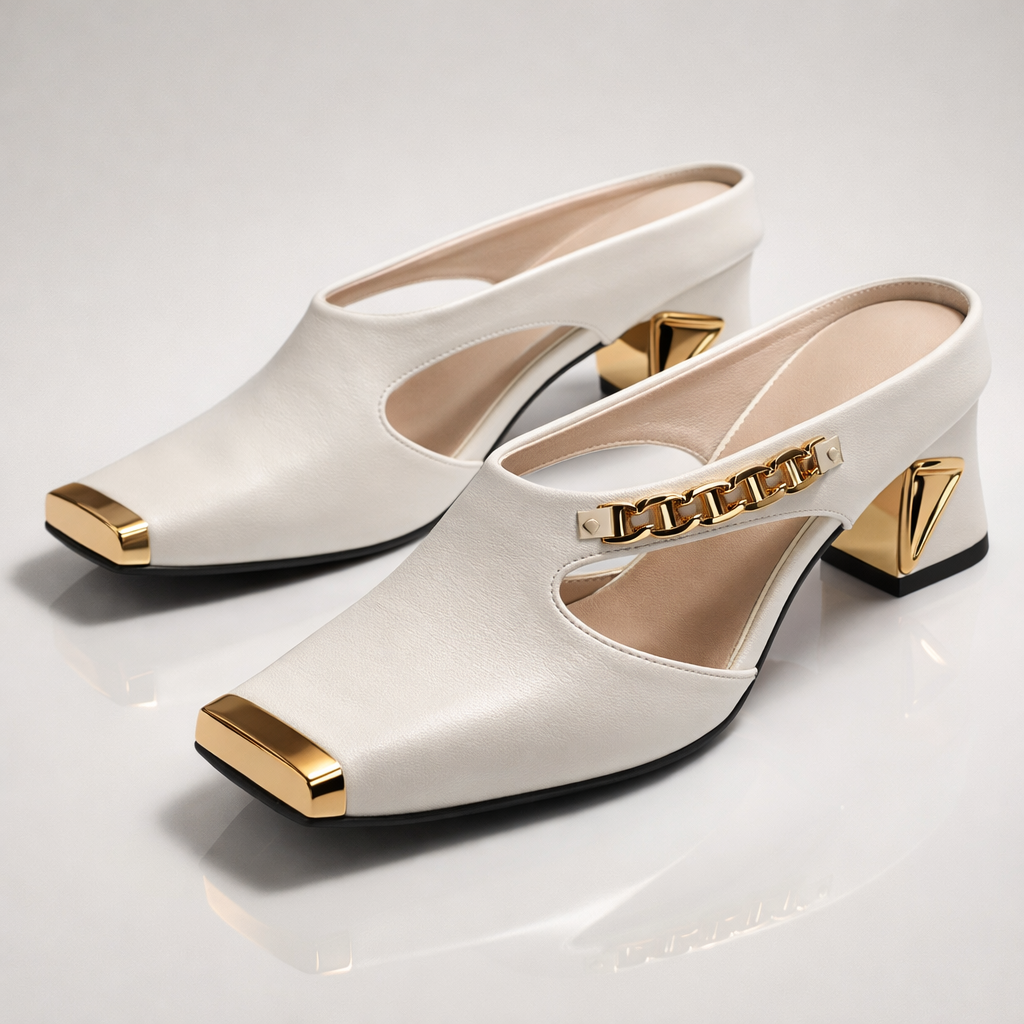 Tacones Dorados Áurea