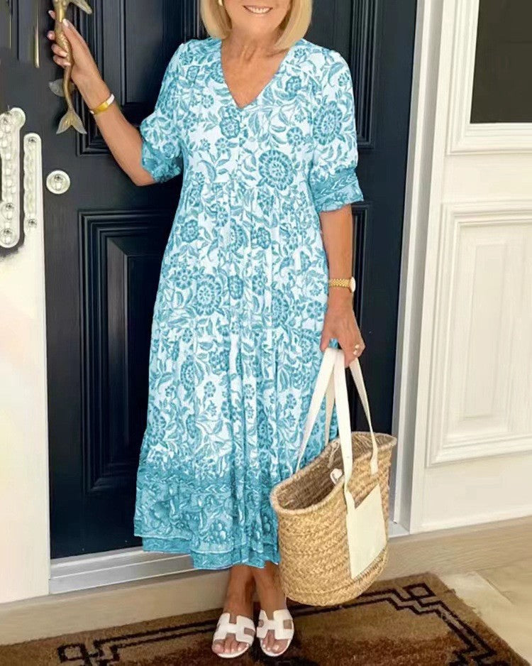 Marta | Vestido fluido ligero de efecto favorecedor