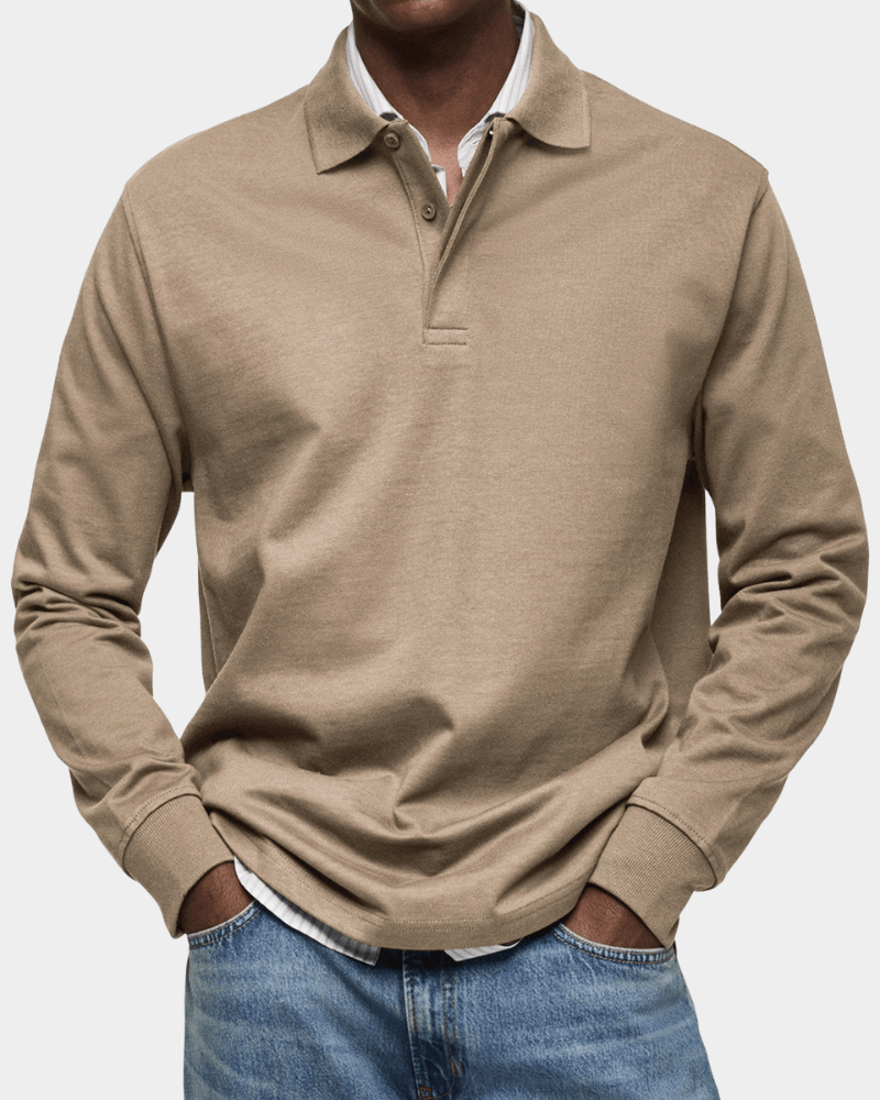 Van Delft Mode | Polo de manga larga para primavera