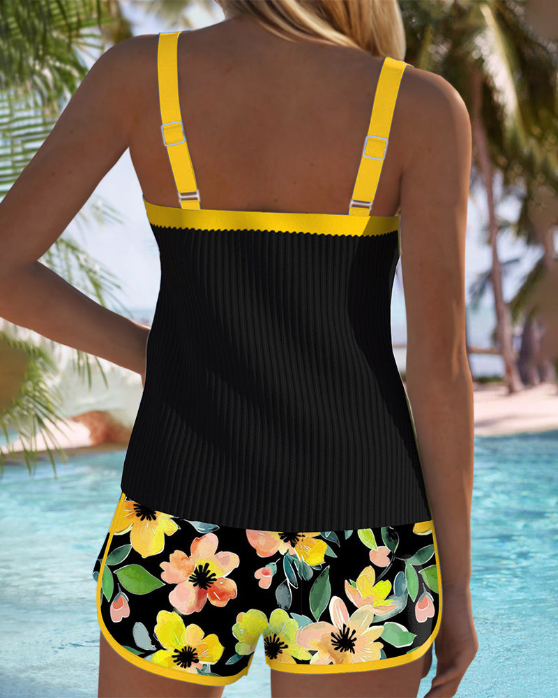 Paloma - Conjunto tankini elegante en dos piezas
