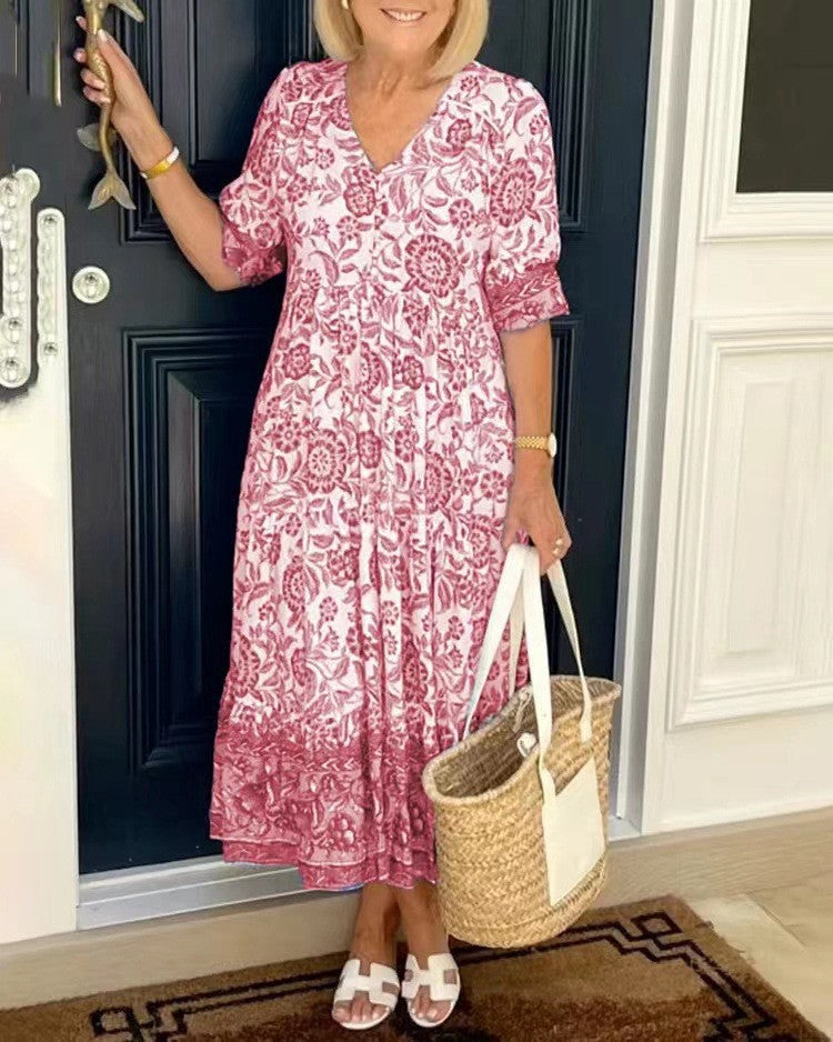 Marta | Vestido fluido ligero de efecto favorecedor