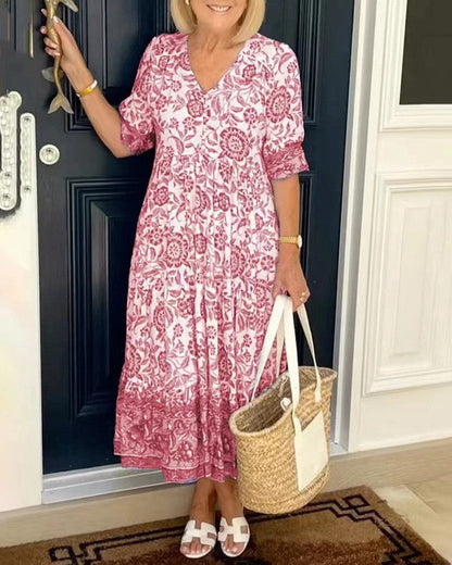 Marta | Vestido fluido ligero de efecto favorecedor