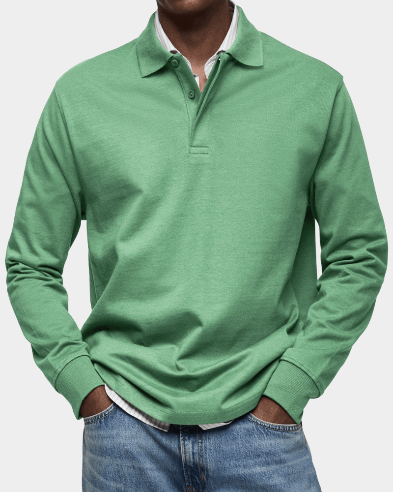 Van Delft Mode | Polo de manga larga para primavera
