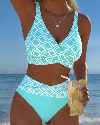 Valentina · Bikini Talle Alto Estampado