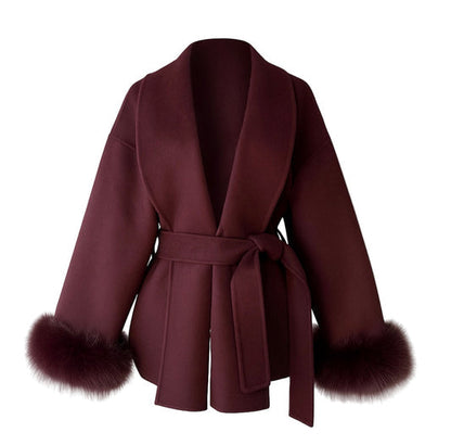 ARCTIC GRACE | Abrigo elegante de lana