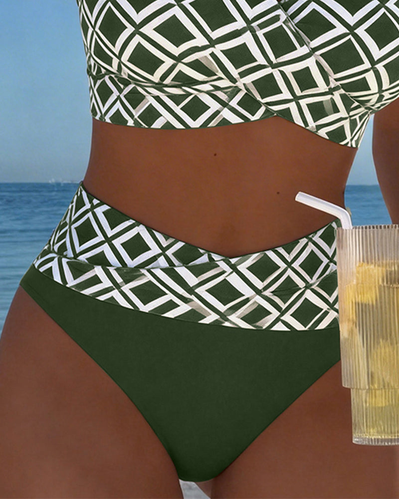 Valentina · Bikini Talle Alto Estampado