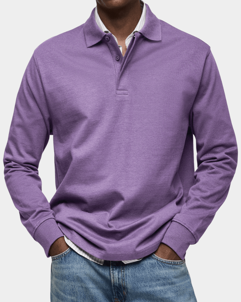Van Delft Mode | Polo de manga larga para primavera