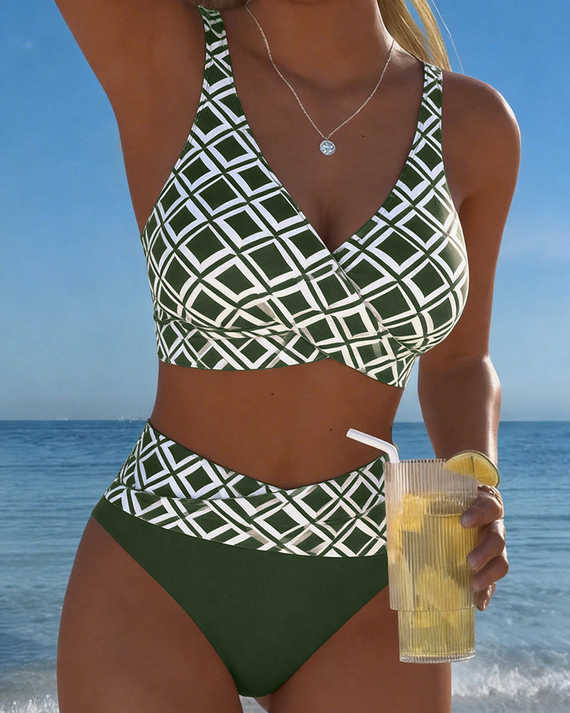 Valentina · Bikini Talle Alto Estampado