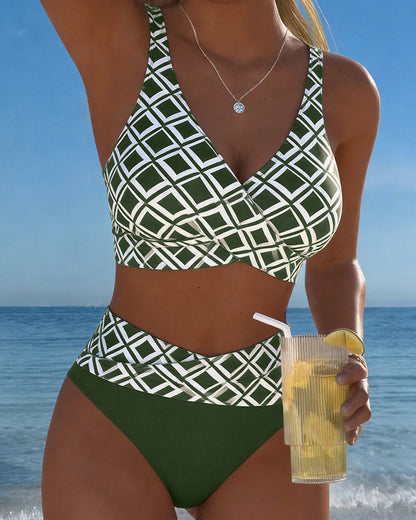 Valentina · Bikini Talle Alto Estampado