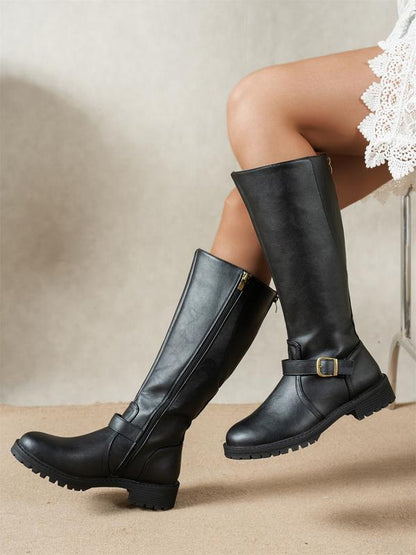 Elsie | Botines elegantes de tacón bajo
