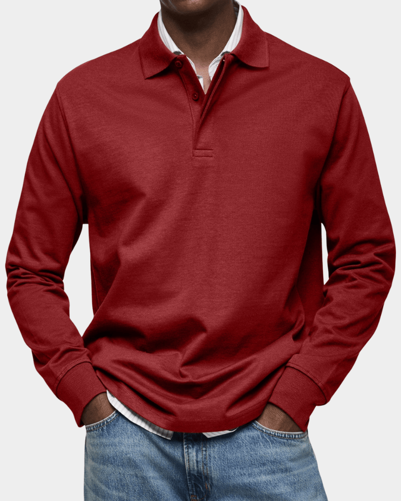 Van Delft Mode | Polo de manga larga para primavera