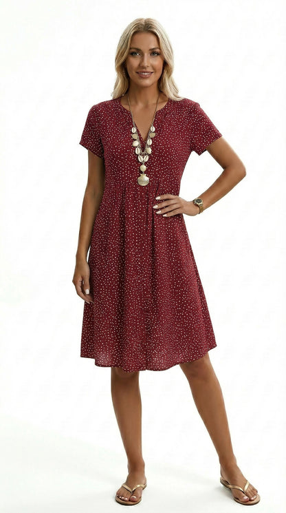 Bianca | Vestido midi elegante y fluido