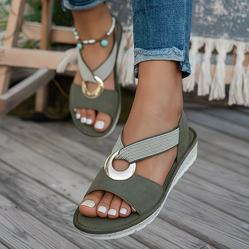 Luna · Sandalias Costeras de Confort Ortopédico