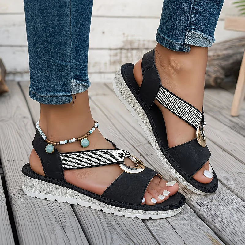 Luna · Sandalias Costeras de Confort Ortopédico
