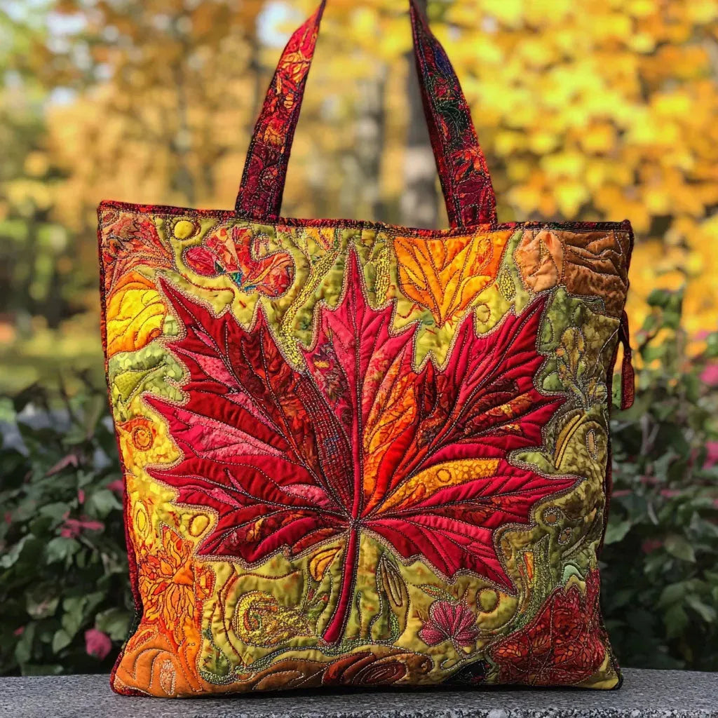 Patricia · Bolso Tote Artesanal Arce al Atardecer
