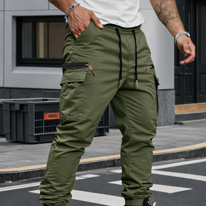 Beeckhoven | Pantalón Jogger Cargo Elástico para Hombre