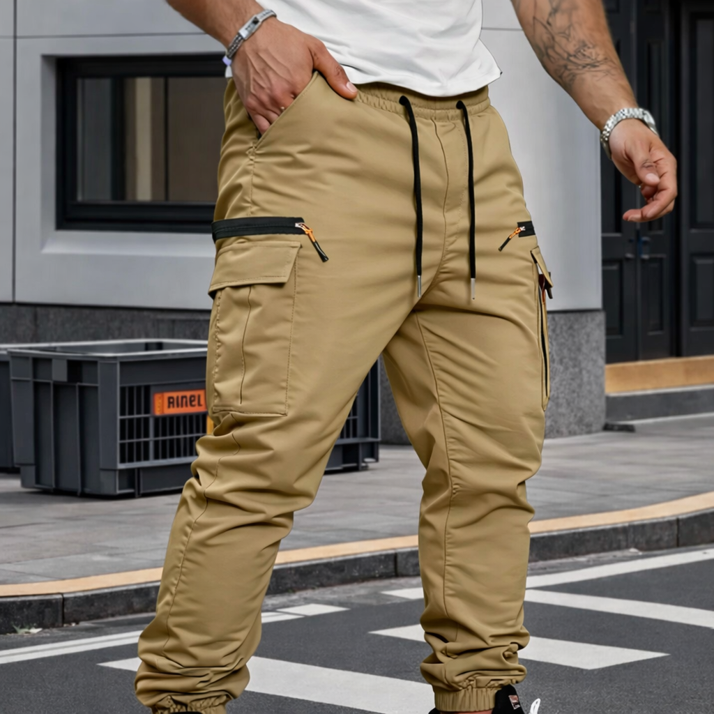Beeckhoven | Pantalón Jogger Cargo Elástico para Hombre