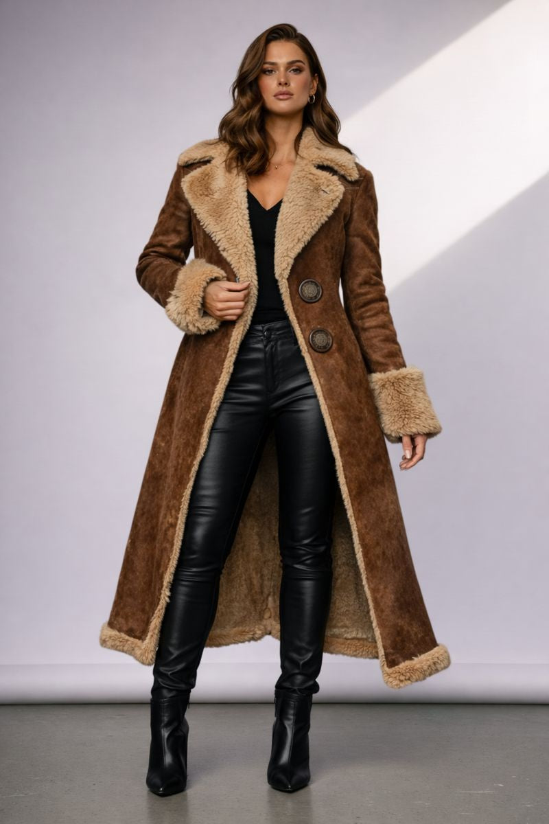 Noëlle | Chaqueta suave efecto ante