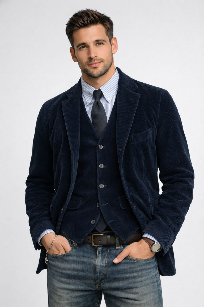 Tommy | Conjunto 2 piezas: Blazer + Chaleco