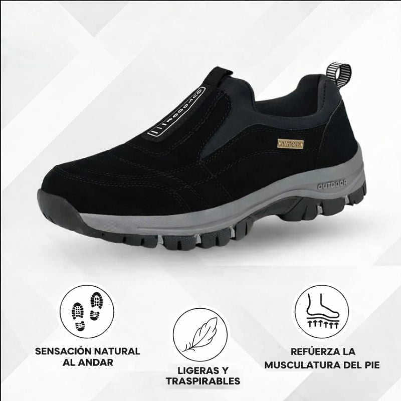 Pietro | Zapatillas slip-on casuales antideslizantes y ortopédicas