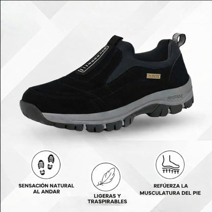 Pietro | Zapatillas slip-on casuales antideslizantes y ortopédicas