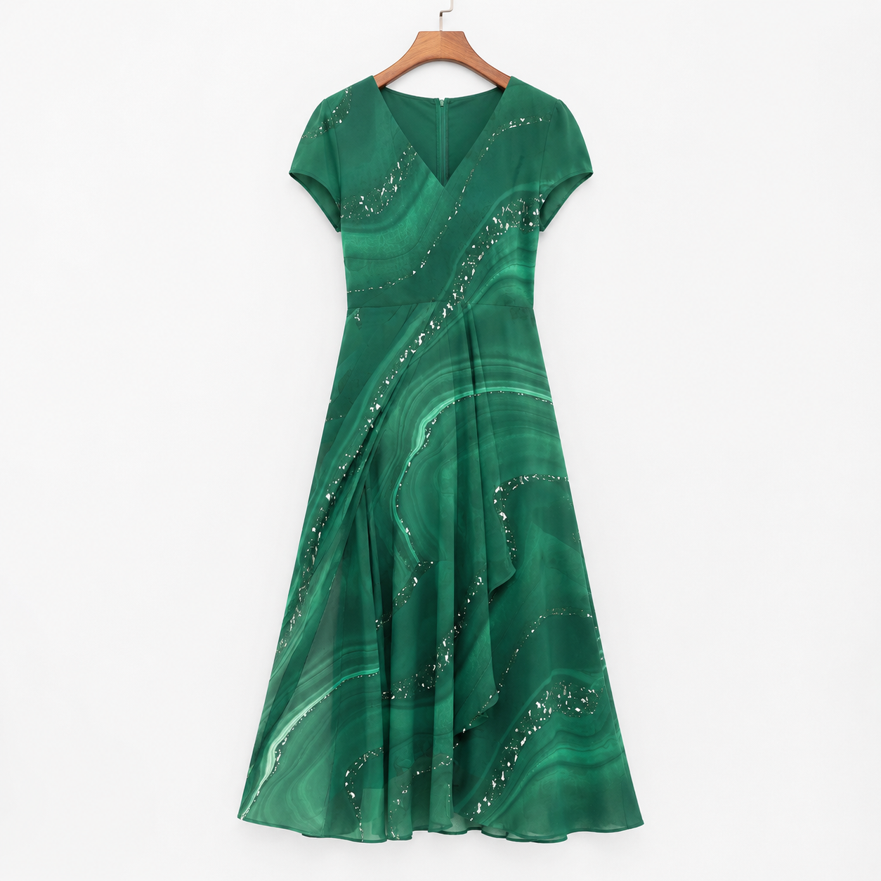 Valentina | Vestido Midi Fluido