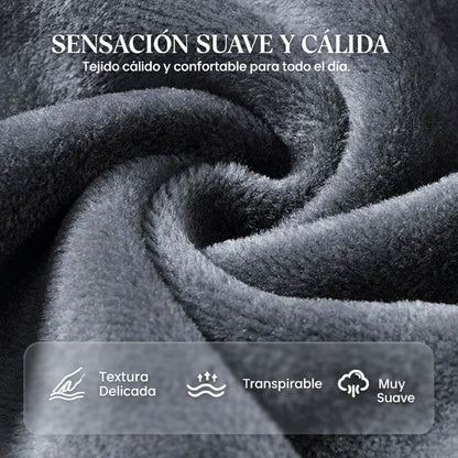 Conjunto Mujer 2 Piezas | Top Cálido y Pantalón Amplio