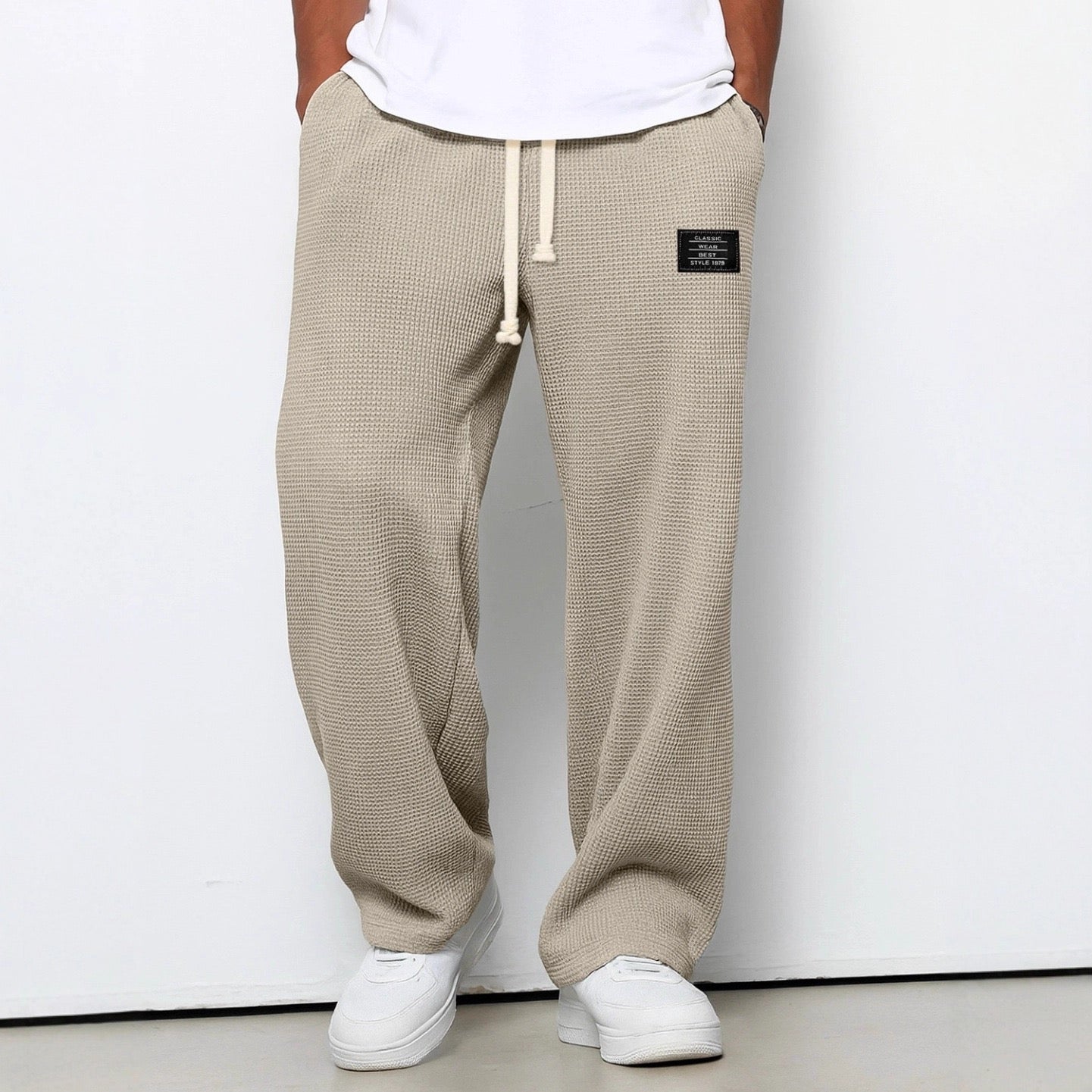 Samuel | Pantalón ancho con cintura regulable