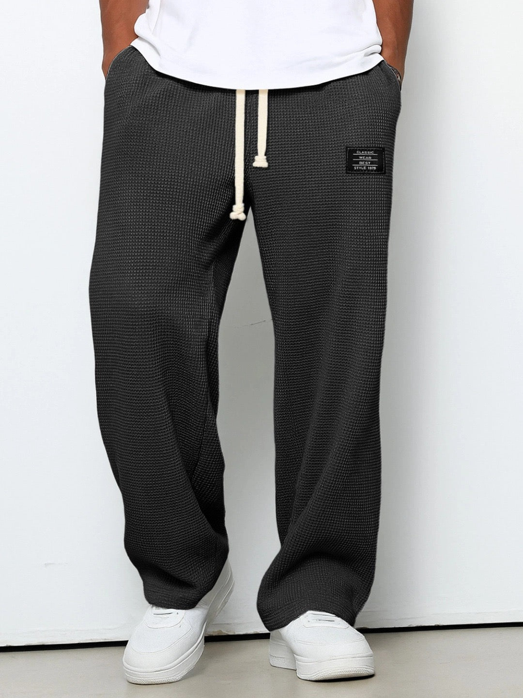 Samuel | Pantalón ancho con cintura regulable