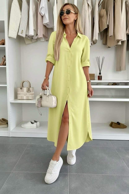 Noa | Vestido camisero oversize elegante