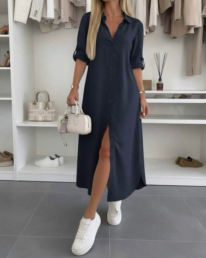 Noa | Vestido camisero oversize elegante