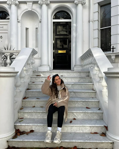 Anastasia.Abrigo elegante